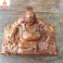 Tượng Di Lặc vạn sự như ý gỗ hương để ô tô bàn làm việc