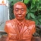 Tượng đại tướng Võ Nguyên Giáp bằng gỗ Hương cao 40 cm