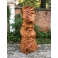 Tượng đạt ma sư tổ ngự long múa võ gỗ Ngọc Am cao 40 cm (Thơm ngọt)