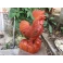 Tượng gà trống phong thủy bằng gỗ Hương cao 30 cm