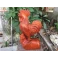 Tượng gà trống phong thủy bằng gỗ Hương cao 30 cm