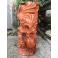 Tượng Đạt Ma Sư Tổ Ngự Long Múa Võ Gỗ Hương Cao 60 cm