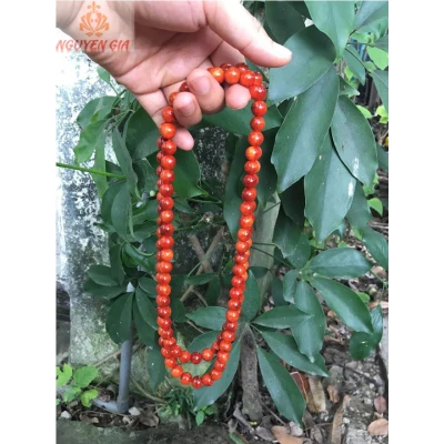 Vòng gỗ huyết long 108 hạt 10mm