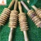 Dụng cụ massage cầm tay bằng gỗ Bách Xanh thơm mát 9 Bánh đa năng