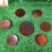 Bộ lót ly gỗ Trắc đỏ đen 7 chiếc