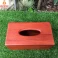 Hộp đựng giấy ăn bằng gỗ Hương mẫu trơn