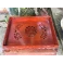 Khay trà gỗ Hương Lưỡng Long (cỡ Lớn) (không bao gồm phụ kiện và ấm chén)