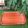 Khay trà gỗ nguyên khối gỗ hương (Cỡ Lớn) (không bao gồm phụ kiện)
