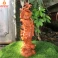 Tượng đạt ma quá hải gỗ Hương cao 50 cm