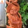 Tượng đạt ma quá hải gỗ Hương cao 50 cm