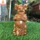 Tượng Heo Dâng Vàng Tài Lộc Gỗ Bách Xanh 20 × 10 × 10 cm
