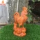 Tượng gà trống phong thủy bằng gỗ Hương cao 30 cm MS02