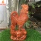 Tượng gà trống phong thủy bằng gỗ Hương cao 40 cm