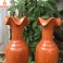 Lục Bình gỗ Hương cao 50cm ( 1 Cặp)