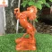 Tượng ngựa phong thủy nhất mã phi thiên gỗ Hương cao 30 Cm VT01