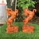 Cặp tượng ngựa phong thủy nhất mã phi thiên gỗ Hương cao 30 Cm