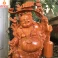 Tượng di lặc ngũ phúc cưỡi nghê cao 60 Gỗ Hương