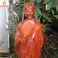 Tượng khổng minh gỗ Hương cao 60 cm