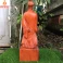 Tượng khổng minh gỗ Hương cao 50 cm