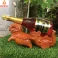 Tượng Heo Kéo Xe Rượu Gỗ Hương 28 × 9 × 15 cm
