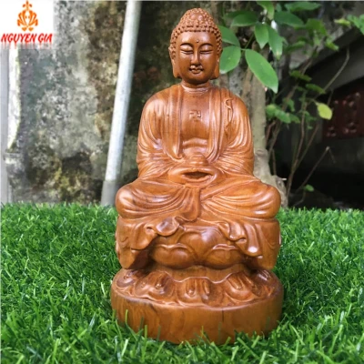 Tượng Đức Bổn Sư Thích Ca Mâu Ni để xe ôtô bàn làm việc