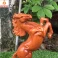Tượng ngựa phong thủy nhất mã phi thiên gỗ Hương cao 30 Cm VT01