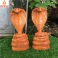 Tượng rắn phong thủy bằng gỗ hương cao 30cm