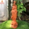 Tượng đạt ma quá hải gỗ Hương cao 50 cm