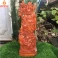 Tượng Di Lặc Ngũ Phúc Vác Cành Đào Cao 50 cm Bằng Gỗ Hương