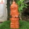 Tượng Di Lặc Chúc Phúc Tài Lộc cao 40 Gỗ Hương