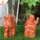 Tượng thần tài thổ địa gỗ Hương cao 20