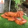 Tượng hổ bằng gỗ Hương ngang 50 cm