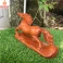 Tượng ngựa phong thủy gỗ Hương ngang 30 Cm