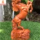Tượng ngựa phong thủy nhất mã phi thiên gỗ Hương cao 30 Cm VT01