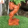 Tượng ngựa phong thủy nhất mã phi thiên gỗ Hương cao 30 Cm VP01