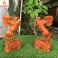 Cặp tượng ngựa phong thủy nhất mã phi thiên gỗ Hương cao 30 Cm