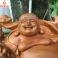 Tượng Di Lặc nhất Phúc Gỗ Bách Xanh