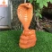Tượng rắn phong thủy bằng gỗ hương cao 30cm