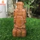 Tượng tam đa – phúc lộc thọ gỗ Bách Xanh cao 15