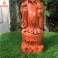 Tượng thần tài gỗ Hương cao 29 cm