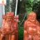 Tượng thần tài thổ địa gỗ Hương cao 20