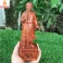 Tượng Gỗ Trần Quốc Tuấn chất liệu gỗ Hương cao 20 cm
