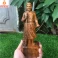 Tượng Gỗ Trần Hưng Đạo gỗ Bách Xanh cao 20 cm