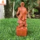 Tượng Gỗ Trần Quốc Tuấn chất liệu gỗ Hương cao 20 cm