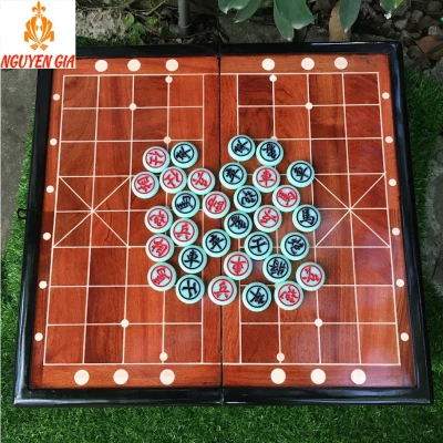 Mua bàn cờ tướng gỗ Hương quân nhựa melamine Xanh Ngọc
