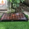 Bộ cờ tướng bàn cờ gỗ Trắc quân gỗ Hương đường kính 3,8 cm