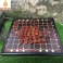 Bộ cờ tướng bàn cờ gỗ Trắc quân gỗ Hương đường kính 3,8 cm