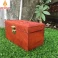 Hộp đựng tiền phong thủy Tài Lộc bằng gỗ Hương (khóa chìa)
