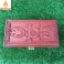 Hộp đựng tiền phong thủy Tài Lộc bằng gỗ Hương (khóa chìa)