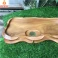Khay trà gỗ Bách Xanh mẫu Lá Sen KT62x21 (không bao gồm phụ kiện và ấm chén)